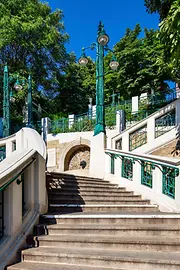 Strudlhofstiege (Strudlhof staircase) in the ninth district