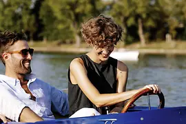 Vienna, boat ride on the Old Danube