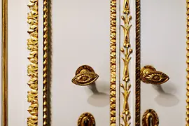 Albertina, Door, detailed view