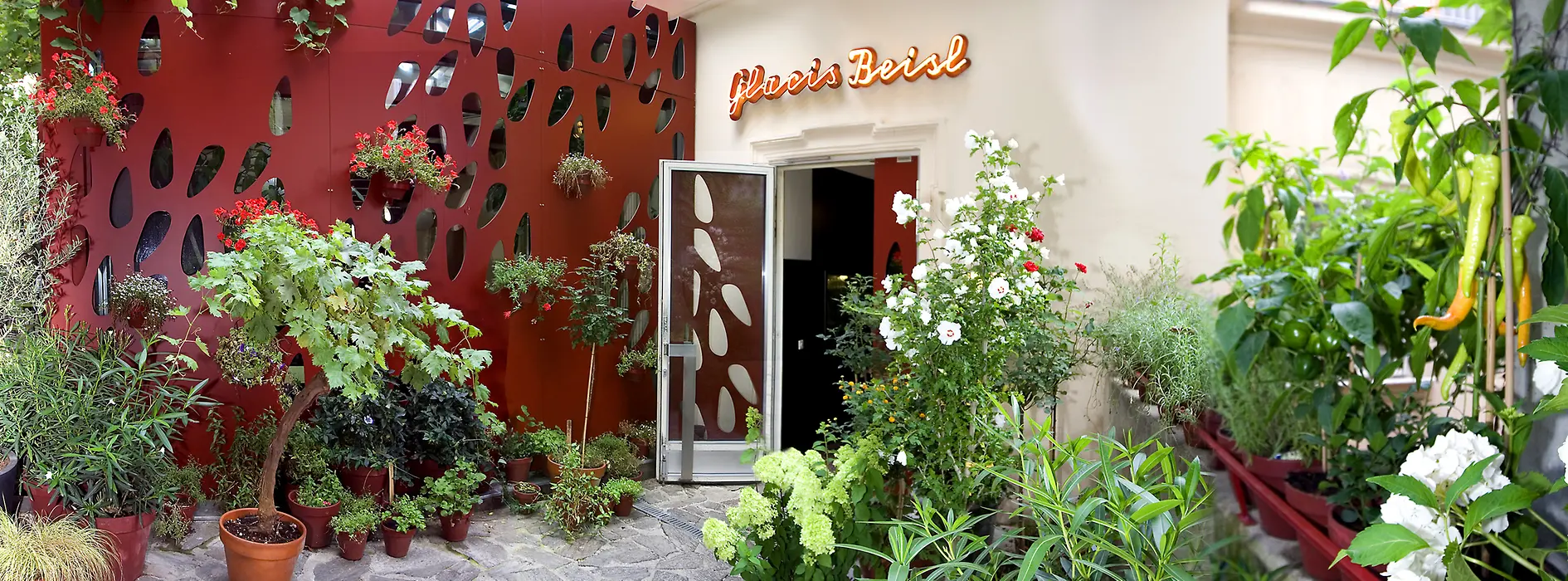 Garden at Glacis Beisl