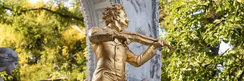 Johann Strauss monument in the Stadtpark