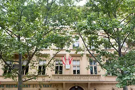 Facade of the Johann Strauss Apartment