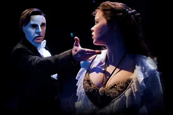 The Phantom with Christine