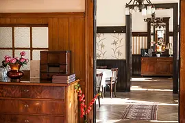 Interior view of the restaurant "Zum Friedensrichter"